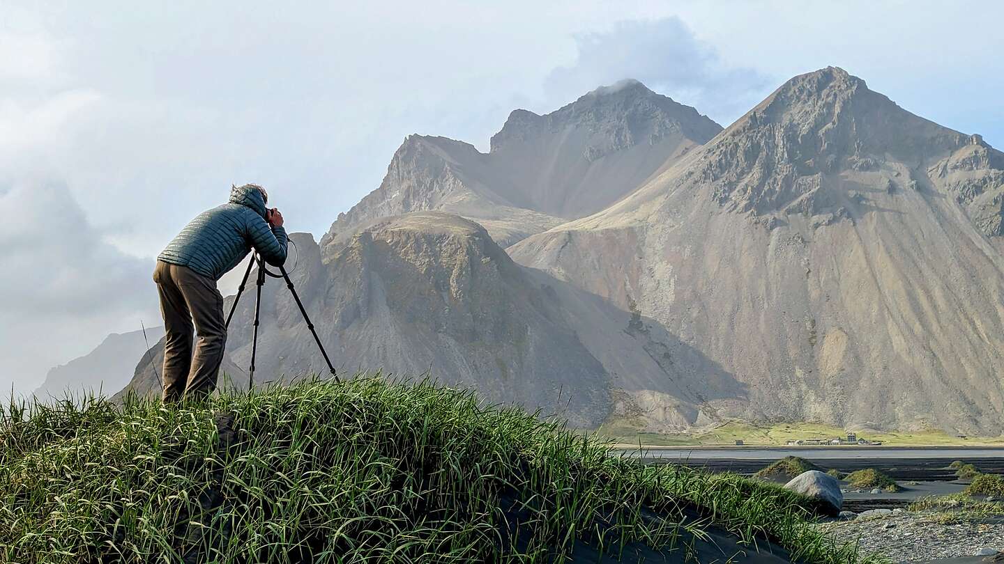 Herb meets Vestrahorn Herb meets Vestrahorn