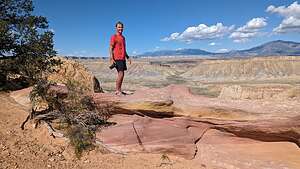 Atop the Burr Trail Switchbacks