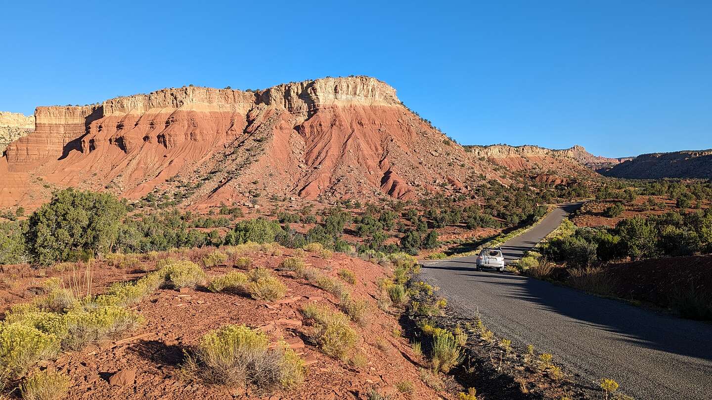 Along the Burr Trail Along the Burr Trail