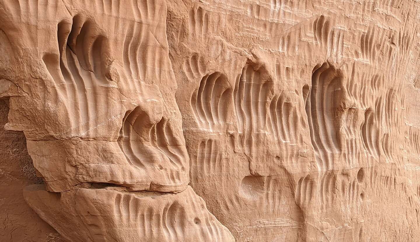 Handprints on Indian Cave