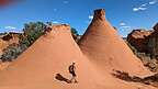 Teepee rocks in the Secret Passage