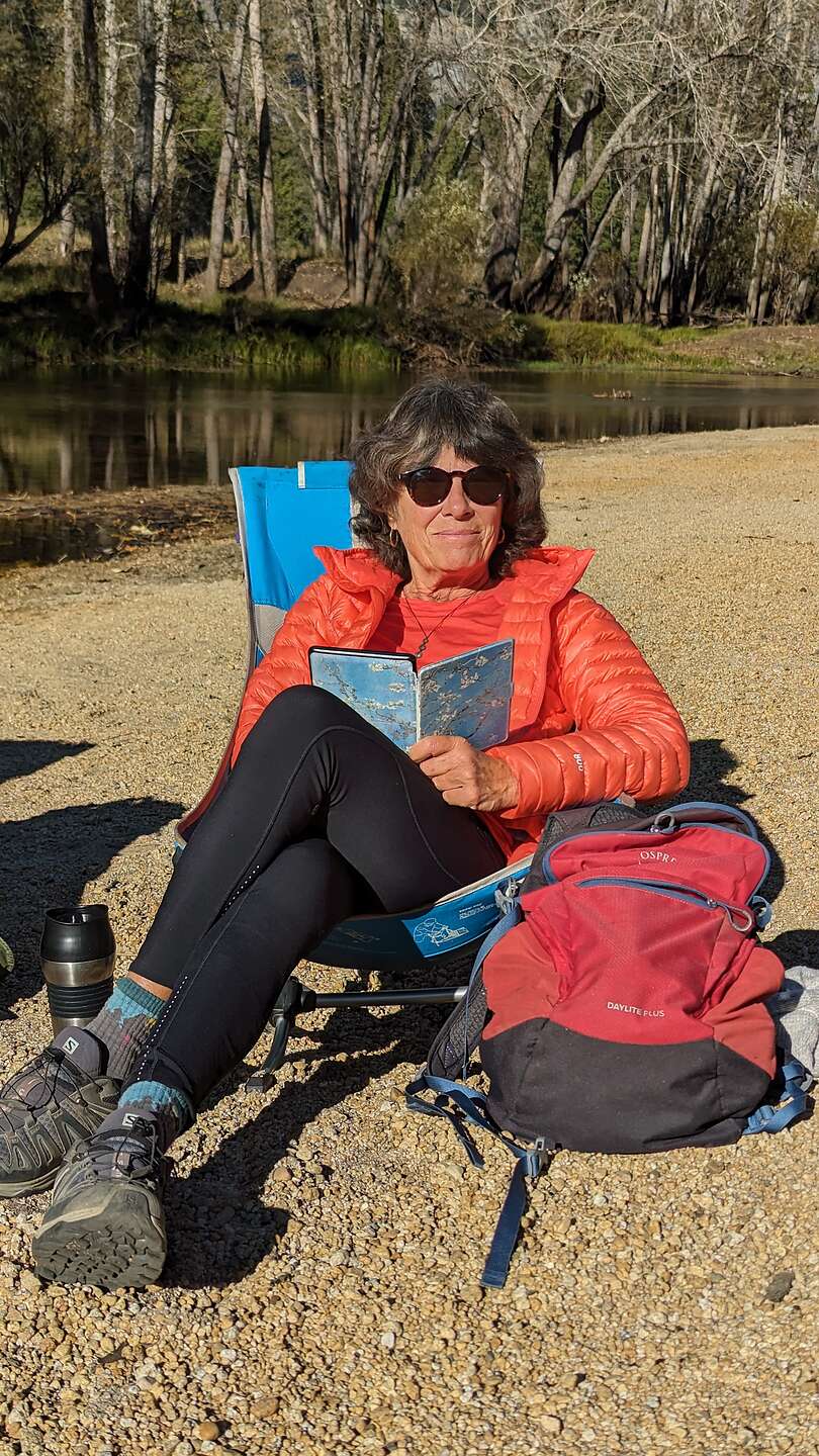 Relaxing on Sentinel Beach