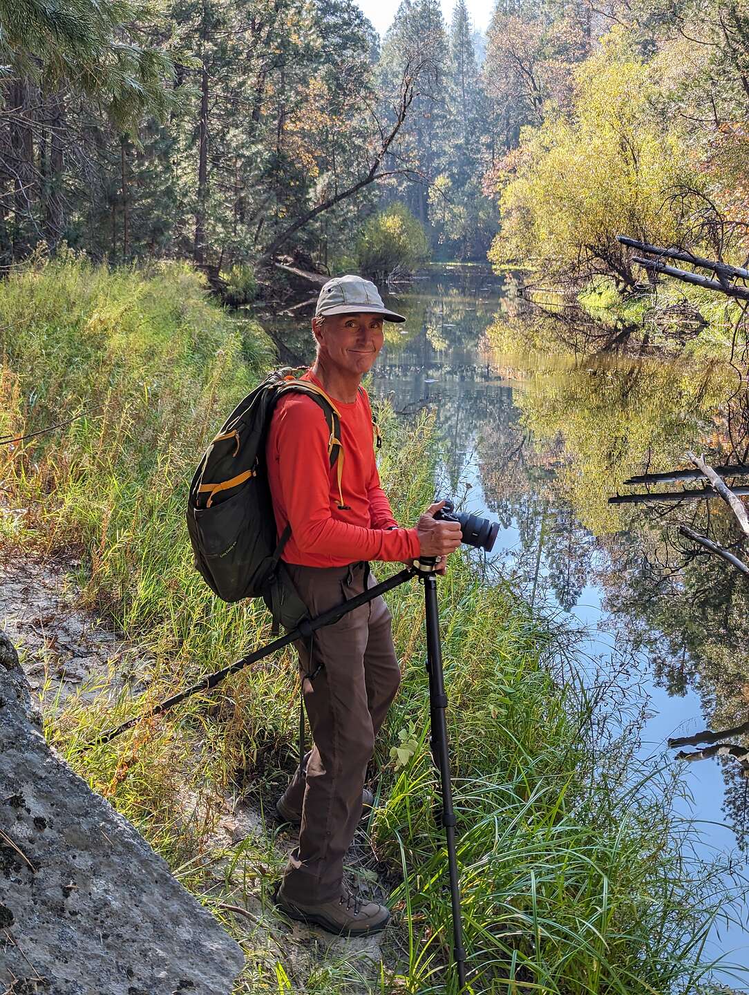 Happy Herb along Tenaya Creek Happy Herb along Tenaya Creek