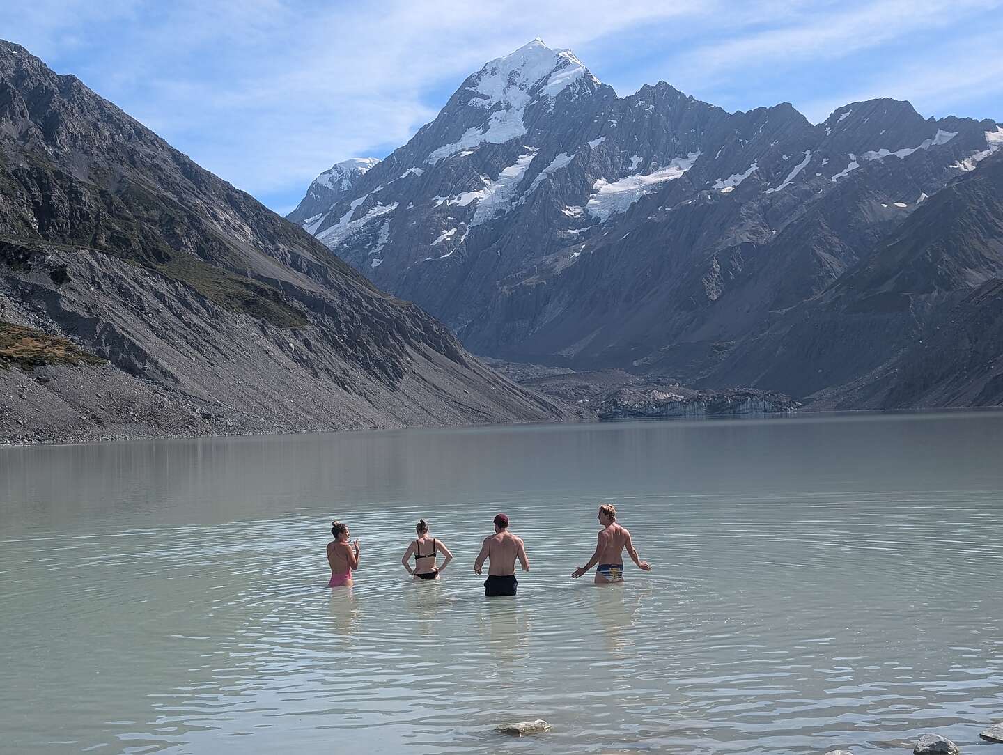 Brave bathers Brave bathers