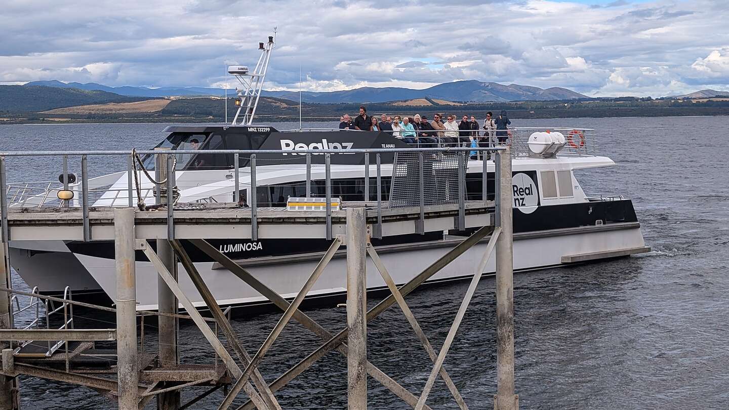 Our Te Anau Glowworm Tour Boat Our Te Anau Glowworm Tour Boat
