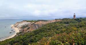 Aquinnah Lighthouse and Cliffs