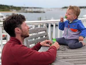 Bubbles on the deck