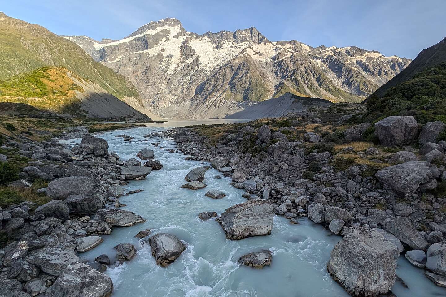 Hooker River from the bridge Hooker River from the bridge