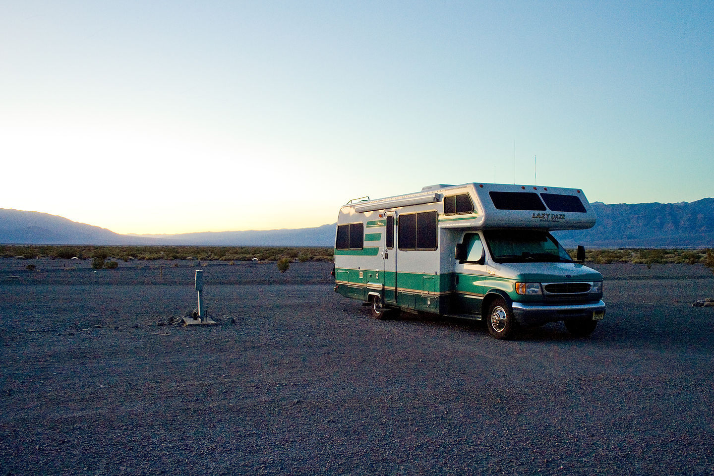 Lazy Daze at Stovepipe Wells Campground - AJG Lazy Daze at Stovepipe Wells Campground - AJG
